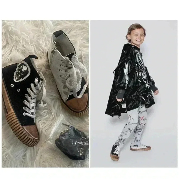 nununu Skull High Top Size 29-30 | 12 US - Picture 1 of 8